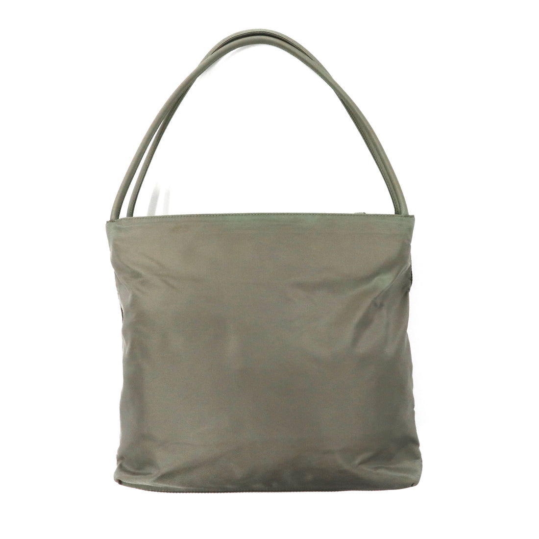 PRADA トートバッグ カーキ ナイロン ロゴプレート TESSUTO CITY B6242 イタリア製