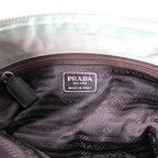 PRADA トートバッグ カーキ ナイロン ロゴプレート TESSUTO CITY B6242 イタリア製