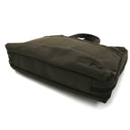 PORTER 2WAY Briefcase Business Bag Khaki CORDURA Nylon TENSION OLD