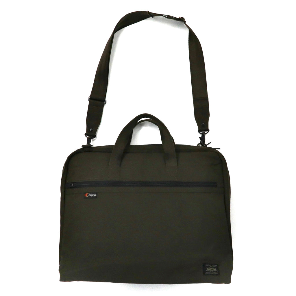 日本然リトテ-古着オンライン-PORTER 2WAY ブリーフケース ビジネスバッグ カーキ CORDURAナイロン TENSION OLD-PORTER 2way briefcase business bag KHAKI CORDURA Nylon Tension Old